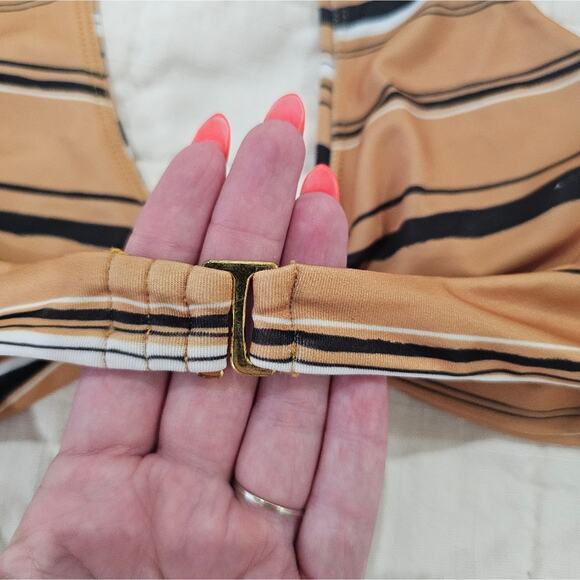 House of Harlow x Revolve Midas Stripe Nelly Bikini - Picture 5 of 9